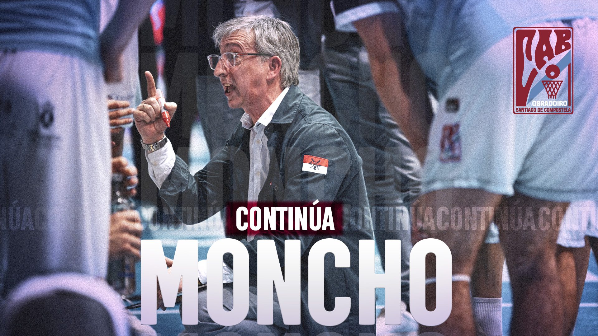 Moncho Fernández continúa como entrenador del Monbus Obradoiro