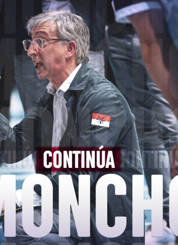 Moncho Fernández continúa como entrenador del Monbus Obradoiro