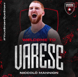 Niccolo Manion, nuevo jugador del Varese