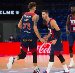 Gran victoria de TD Systems Baskonia ante el FC Barcelona (82-71)