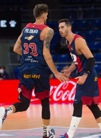 Gran victoria de TD Systems Baskonia ante el FC Barcelona (82-71)