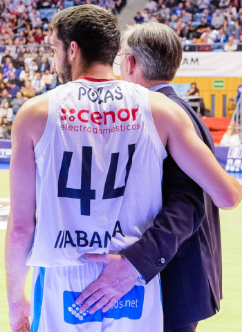 Pepe Pozas, líder en partidos en la historia de Monbus Obradoiro