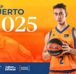 Josep Puerto renueva con Valencia Basket hasta 2025