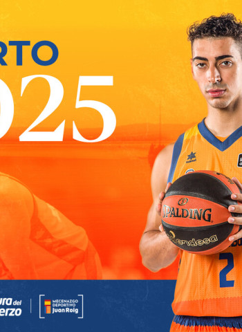 Josep Puerto renueva con Valencia Basket hasta 2025
