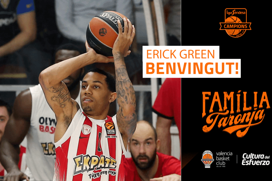 Valencia Basket alcanza un acuerdo con Erick Green para la próxima temporada