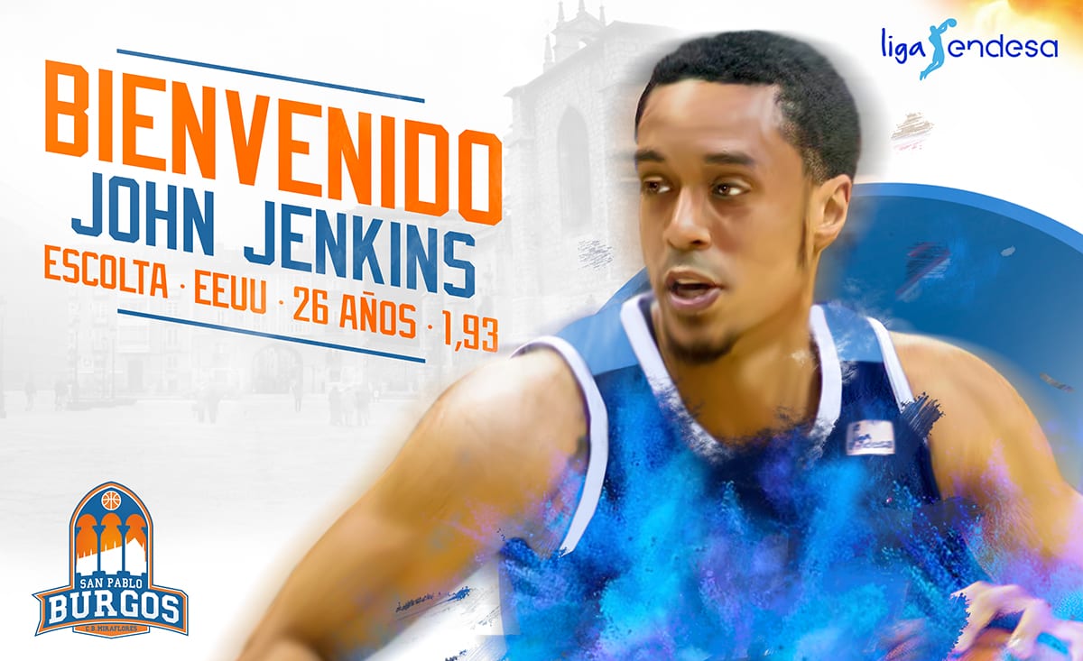 John Jenkins se incorpora a las filas del San Pablo Burgos