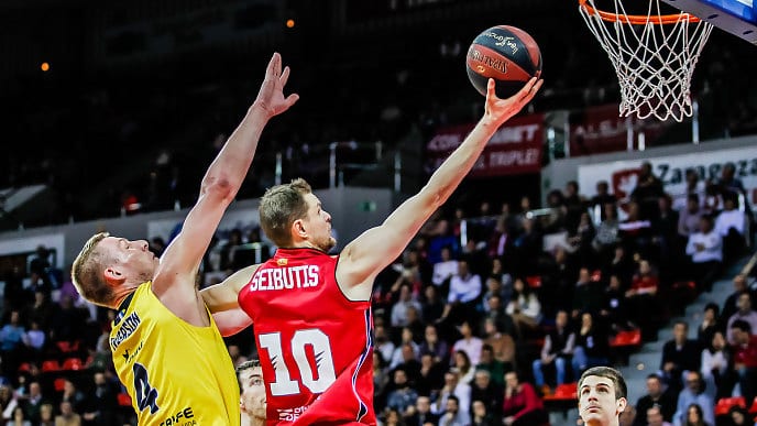 El Tecnyconta Zaragoza vence en la prórroga al Iberostar Tenerife (102-93)