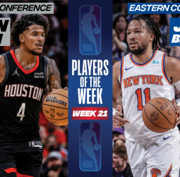 Jalen Green y Jalen Brunson, jugadores de la semana NBA
