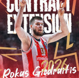 Rokas Giedraitis renueva con el Estrella Roja