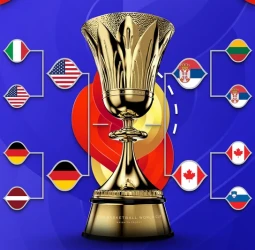 Fijadas las Semifinales de la Copa del Mundo de Baloncesto FIBA 2023