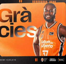 Semi Ojeleye no seguirá en Valencia Basket