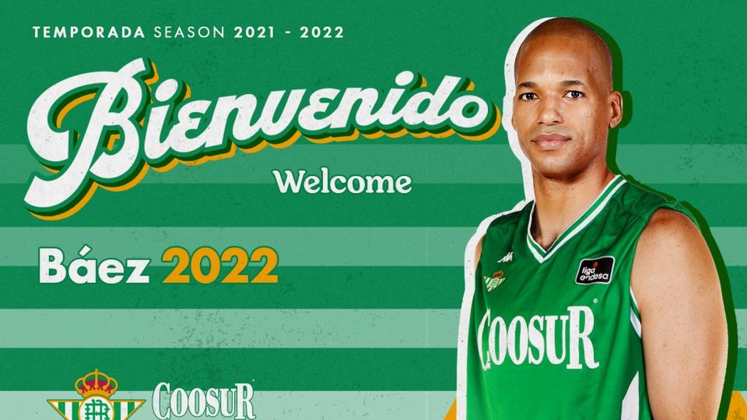Eulis Báez, nuevo jugador del Coosur Real Betis