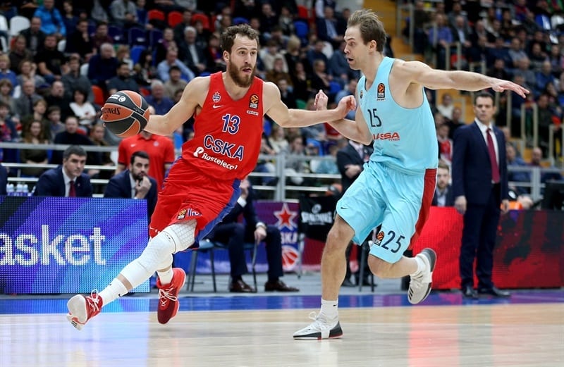 El Barcelona se diluye ante el poderio del CSKA Moscú (92-78)