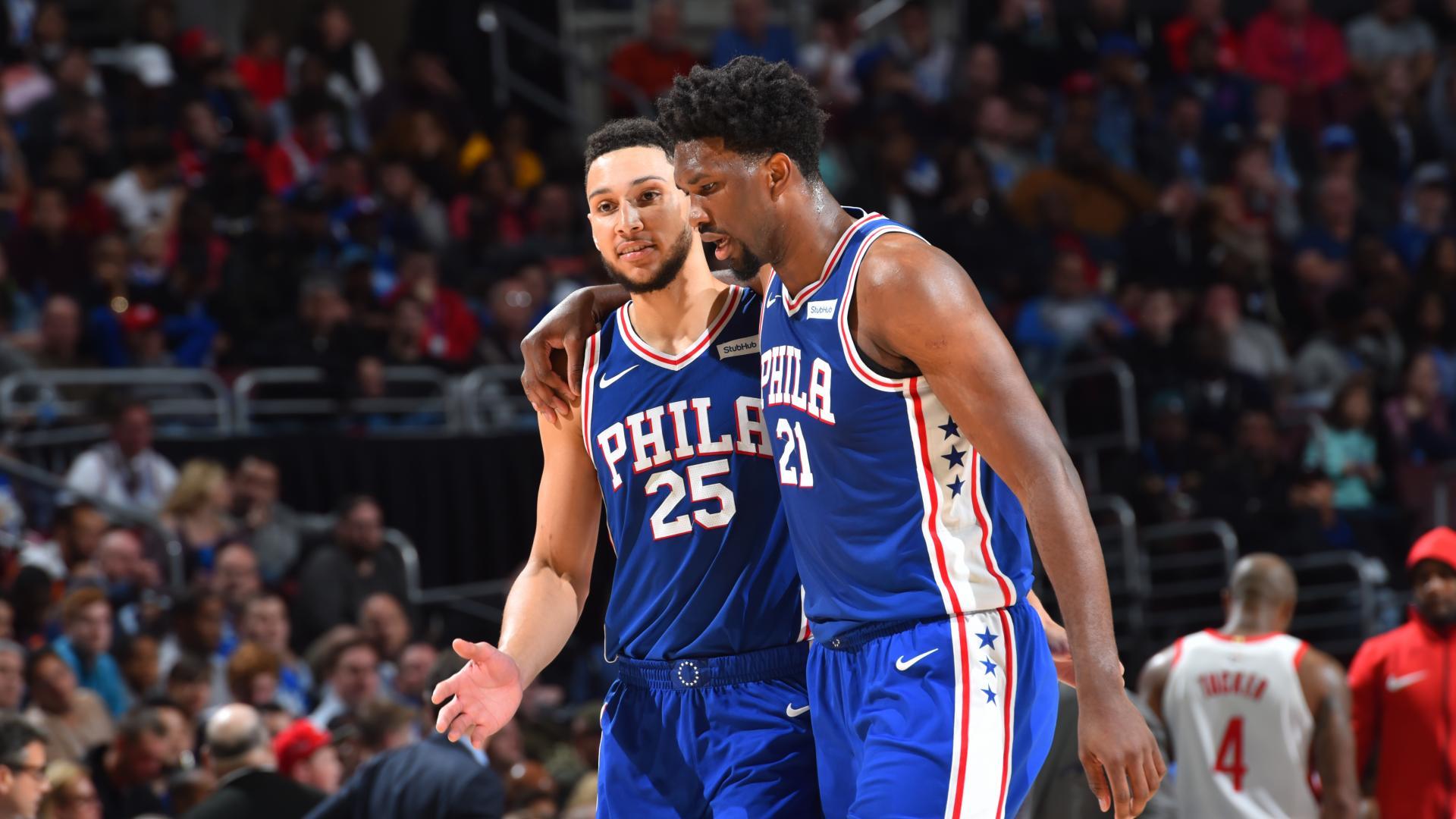 Embiid y Simmons vitales, Bucks puede con los Knicks y otra exhibición de Mitchell