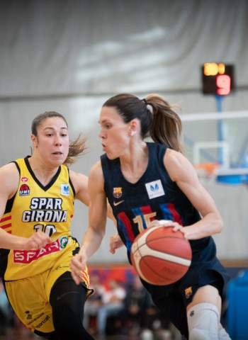 La dupla Gardner-Sykes lidera a Spar Girona ante un luchador Barça CBS (50-56)