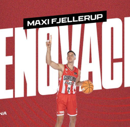 Maxi Fjellerup renueva con el Bàsquet Girona por dos temporadas