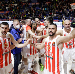 El Estrella Roja se aferra a la victoria ante el ASVEL Villeurbanne (73-67)