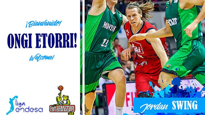 Jordan Swing, un francotirador para el Gipuzkoa Basket