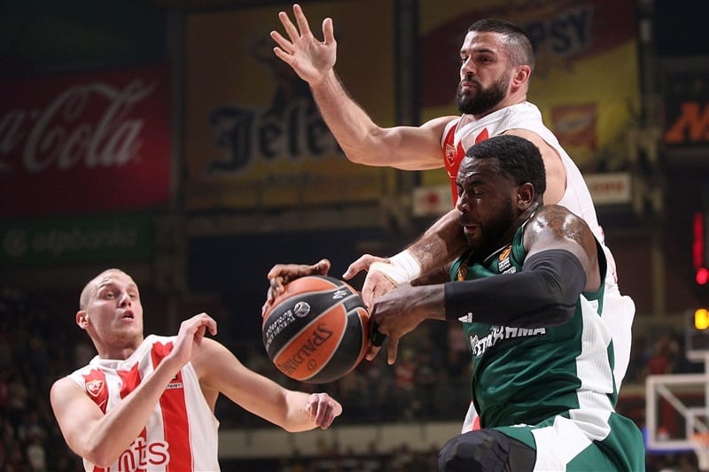 Panathinaikos sobrevive a la prueba del Estrella Roja en Belgrado (63-69)
