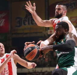 Panathinaikos sobrevive a la prueba del Estrella Roja en Belgrado (63-69)