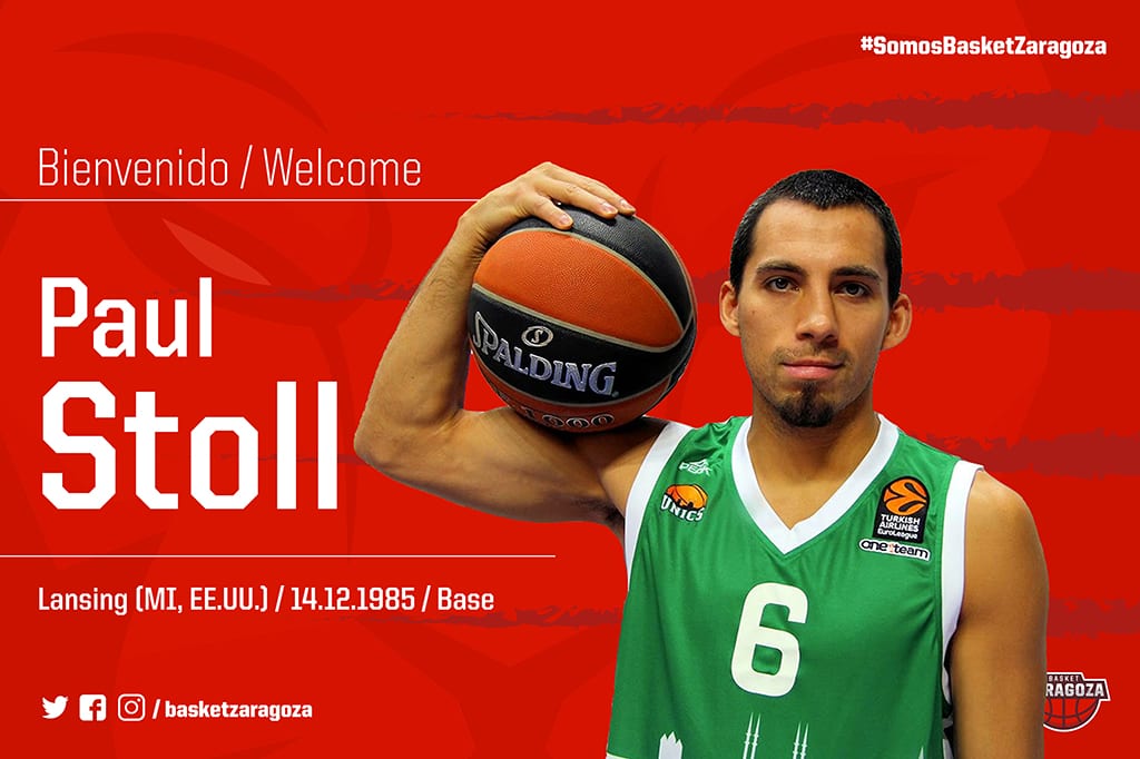 Tecnyconta Zaragoza se refuerza con Paul Stoll