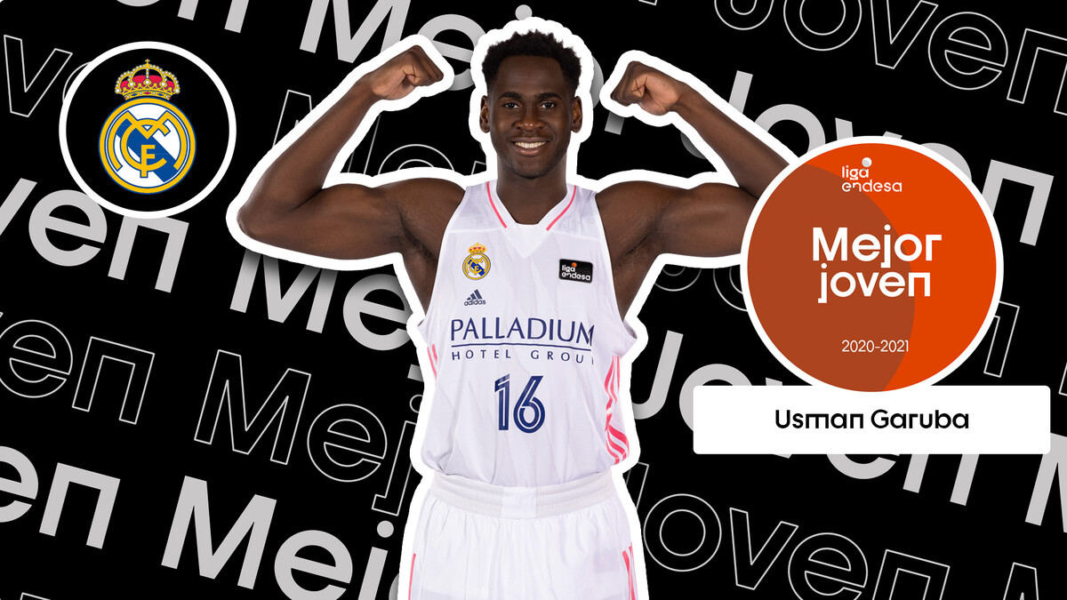 Usman Garuba es el Mejor Joven de la Liga Endesa 2020-21