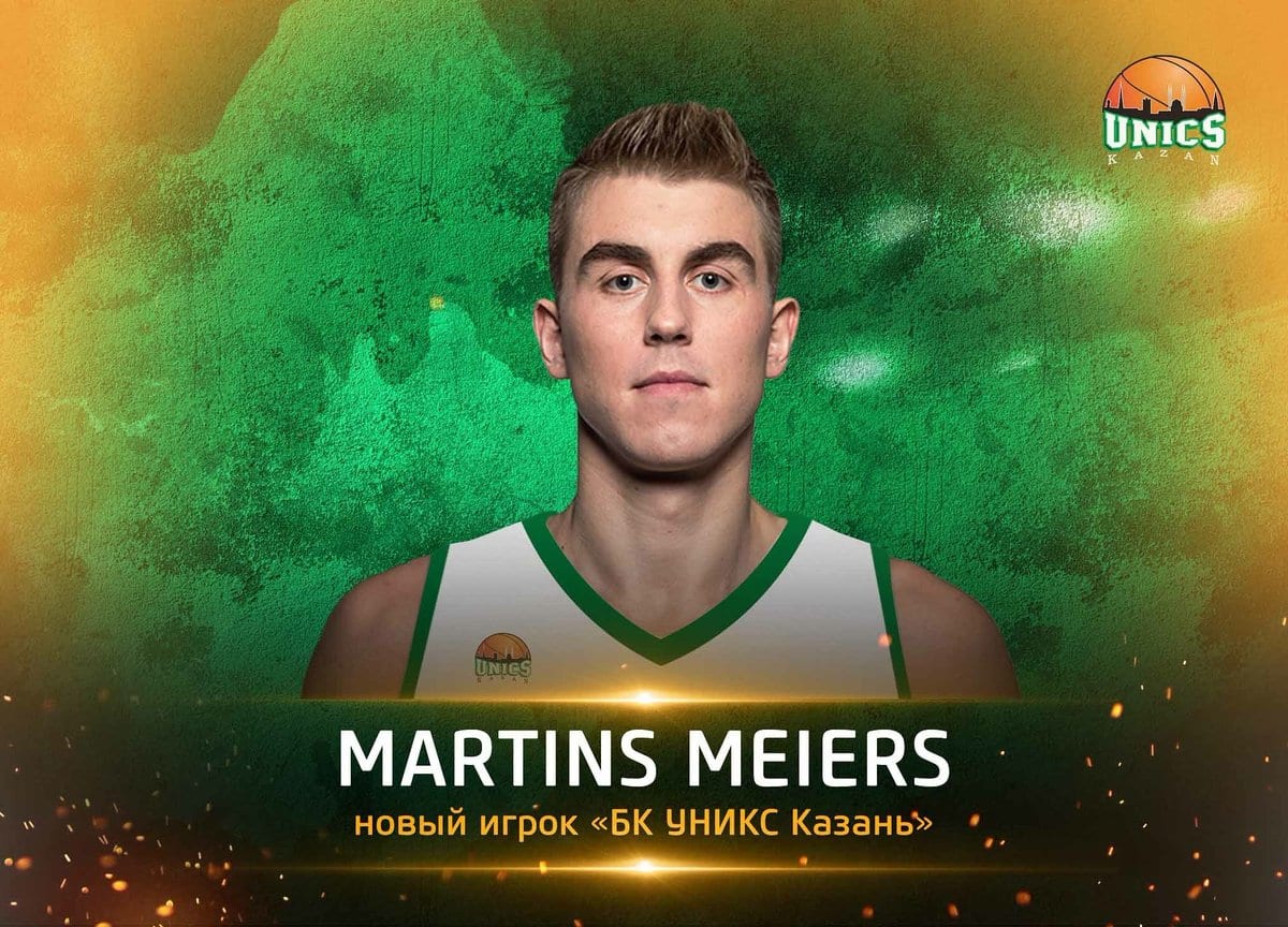 El Unics Kazan anuncia el fichaje de Martins Meiers