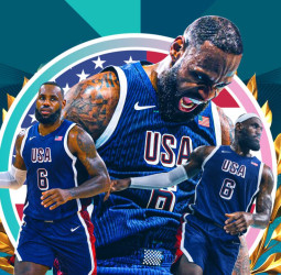 LeBron James, MVP de París 2024, encabeza el Quinteto Ideal