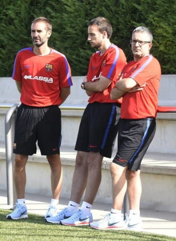 Sito Alonso: “A Moerman y a Pressey los he visto con ganas de aprender qué es el Barça”