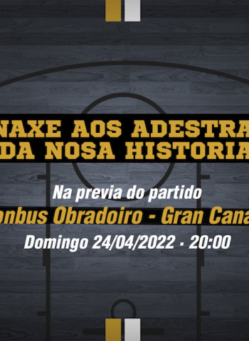 El Monbus Obradoiro homenajeará a los entrenadores de la historia del club en el partido de este domingo ante Gran Canaria