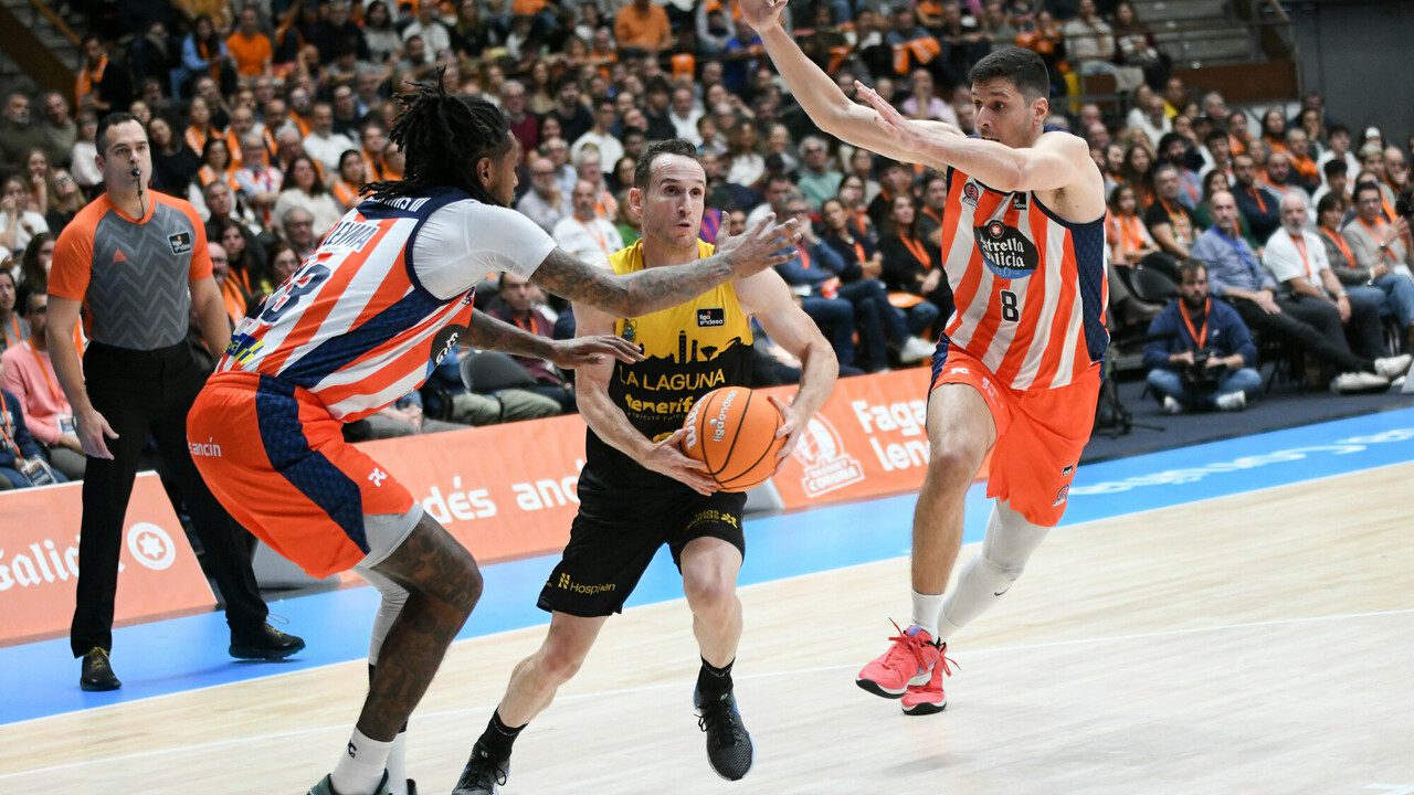 El rebote dicta la sentencia del Leyma Coruña ante el Tenerife, 62-87