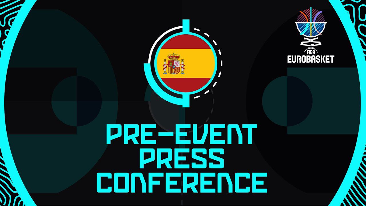 EN DIRECTO – Rueda de prensa previa al evento: España | FIBA EuroBasket 2025