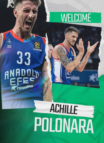 Achille Polonara, nuevo jugador del Zalgiris Kaunas