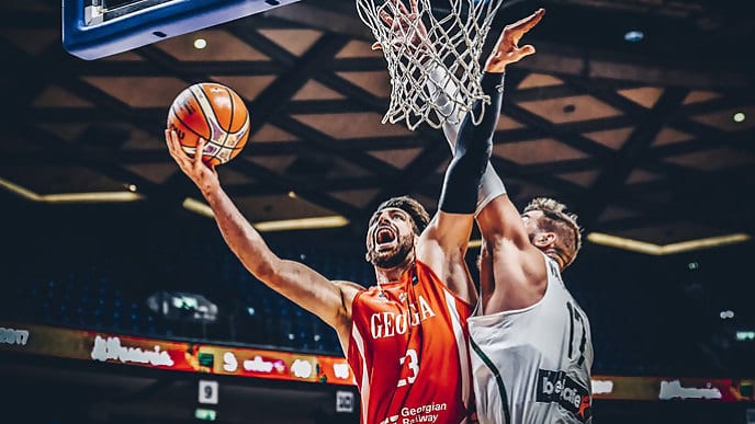Georgia tumba a Lituania con un Shegelia estelar (77-79)