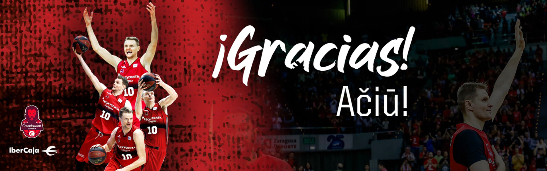 Renaldas Seibutis se despide de Casademont Zaragoza