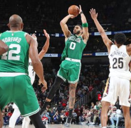 El tiro decisivo de Jayson Tatum da la victoria a los Celtics sobre los Pelicans, 118-116
