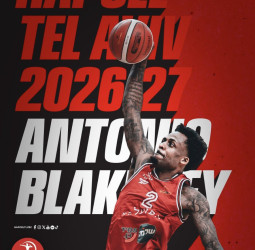 El Hapoel Tel Aviv anuncia la renovación de Antonio Blakeney