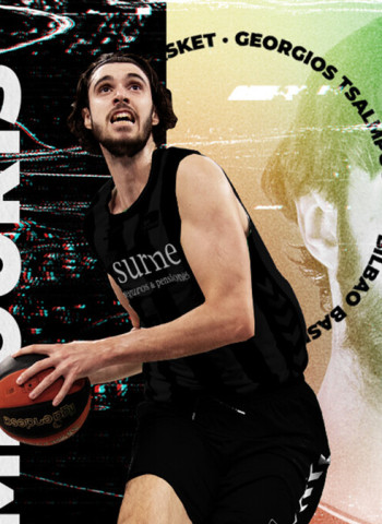 Georgios Tsalmpouris refuerza la pintura del Surne Bilbao Basket