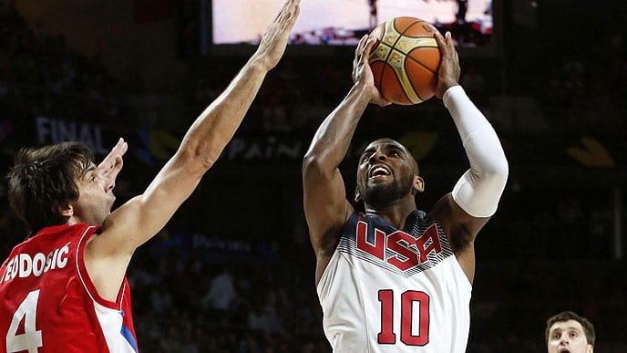 Estados Unidos y Serbia repiten gloria