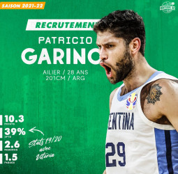 Patricio Garino ficha por el Nanterre francés