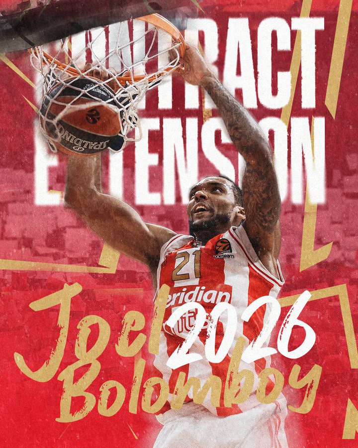 El Estrella Roja anuncia la extensión de contrato de Joel Bolomboy