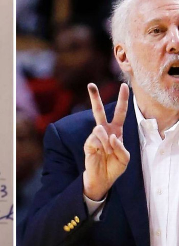 5.000 dólares de propina en resturante, Popovich, genio y figura dentro y fuera de las canchas