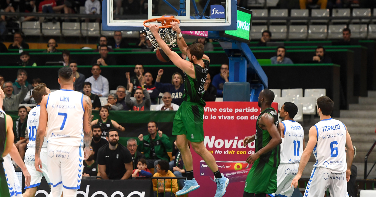 El UCAM Murcia, el primer obstáculo del sprint final del Divina Seguros Joventut