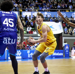 El físico del Barça se impone a un luchador Hereda San Pablo Burgos (69-83)
