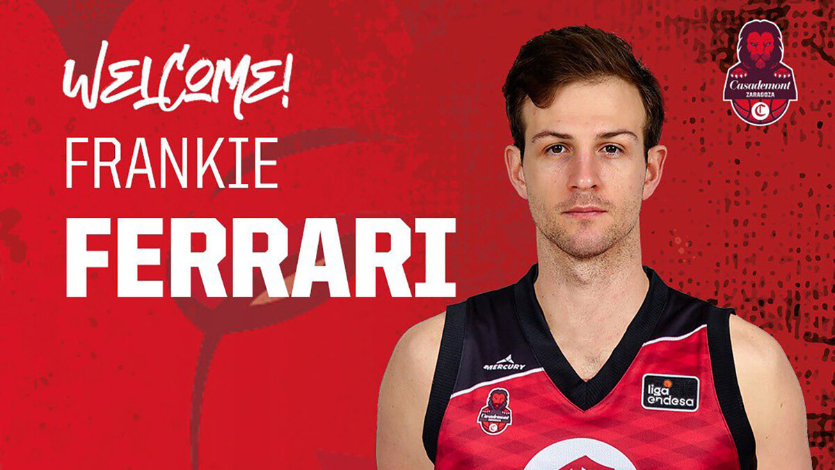 Frankie Ferrari, nuevo jugador de Casademont Zaragoza
