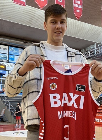 El BAXI Manresa ficha al joven checo Ondrej Hustak