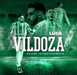 Luca Vildoza, nuevo jugador del Panathinaikos
