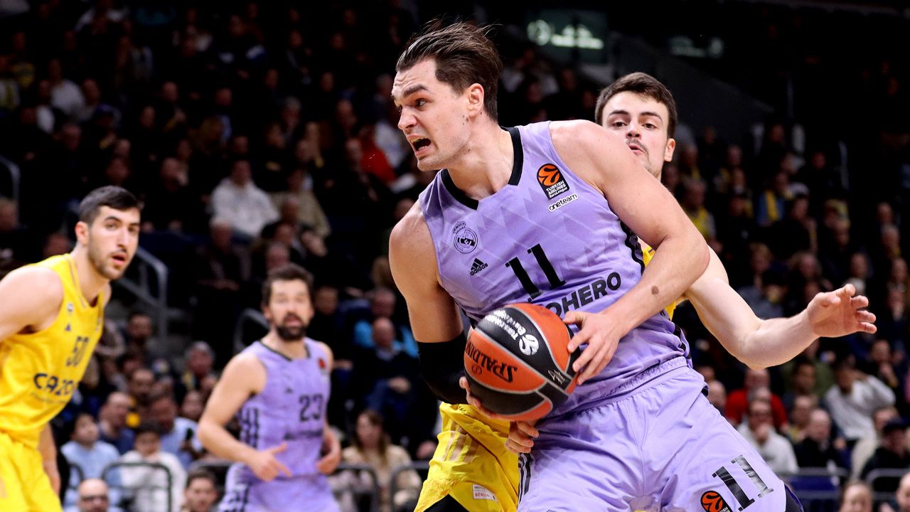 El Madrid logra el pleno de victorias en la doble jornada de la Euroliga, 77-84