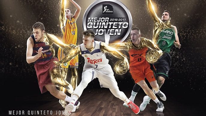 Mejor quinteto joven de la liga Endesa 2016-17