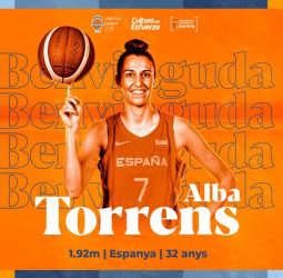 Alba Torrens, una estrella internacional para Valencia Basket